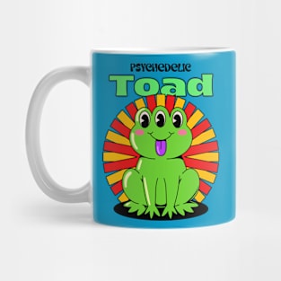 Psychedelic Toad Frog Trippy Mug